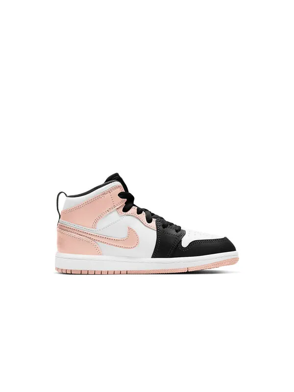 Кроссовки 1 средние Air Jordan — изображение 2 из 3, белый/оранжевый-черный