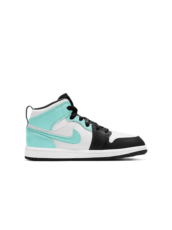 Кроссовки 1 средние Air Jordan — изображение 2 из 3, белый/-черный