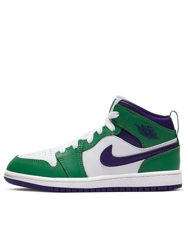 Кроссовки 1 mid 'hulk' Air Jordan — изображение 1 из 4, фиолетовый/белый