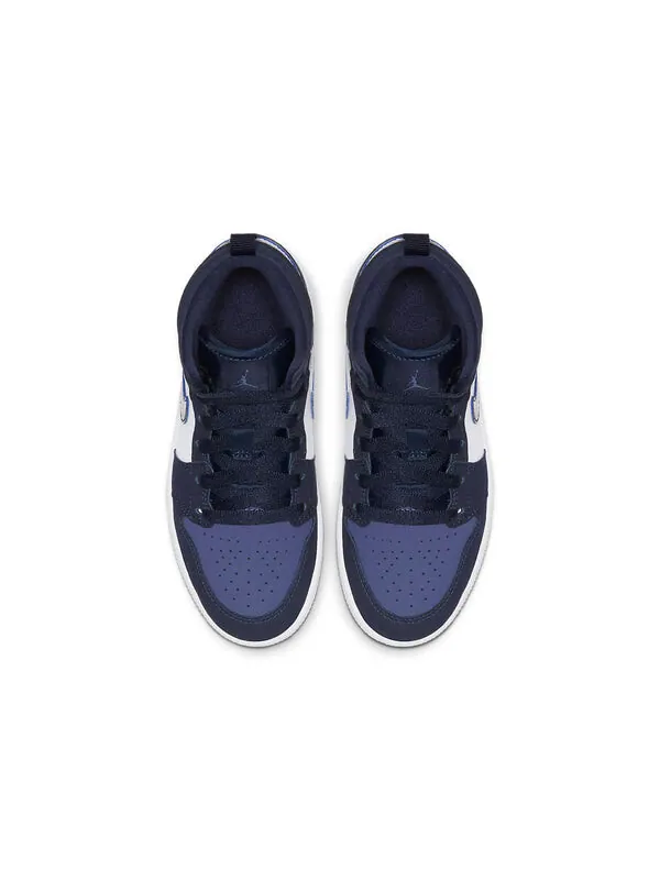 Кроссовки 1 mid 'sanded purple' Air Jordan — изображение 3 из 4, фиолетовый/белый