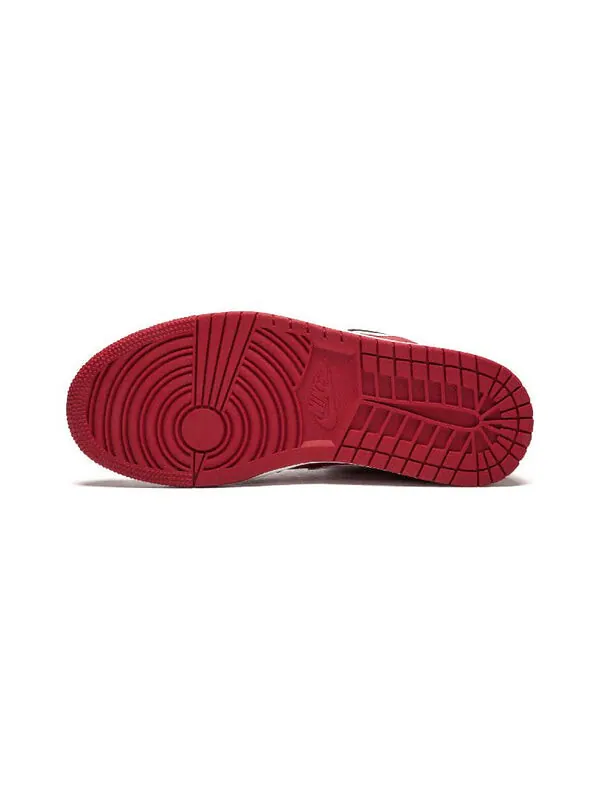 Кроссовки 1 ретро средние Air Jordan — изображение 4 из 4, красный/белый-черный