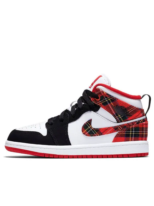 Кроссовки 1 средние Air Jordan — изображение 1 из 4, красный/черный/белый
