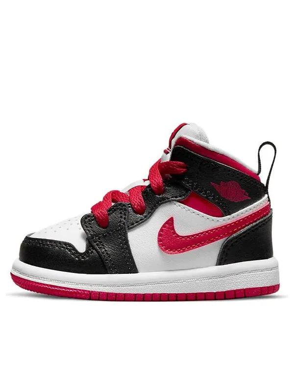 Кроссовки 1 средние Air Jordan — изображение 1 из 4, черный/красный/белый