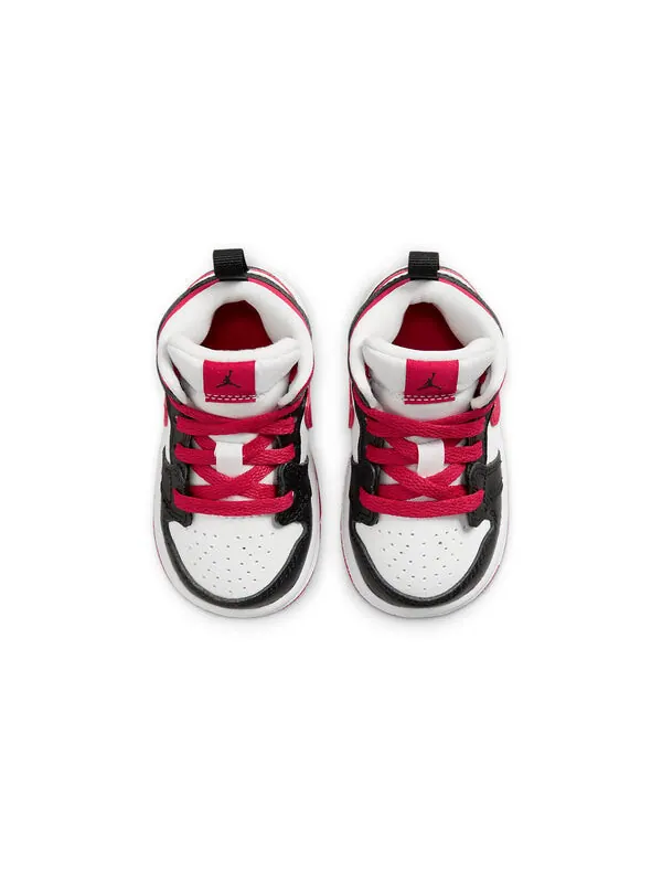 Кроссовки 1 средние Air Jordan — изображение 4 из 4, черный/красный/белый