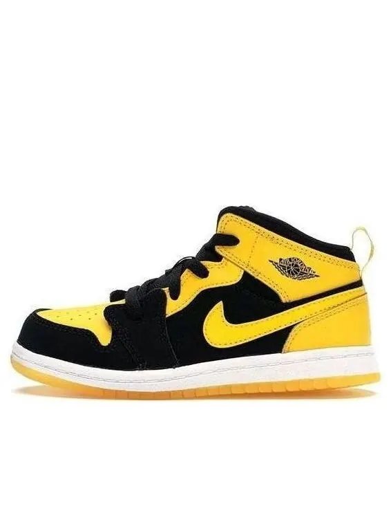 Кроссовки 1 средние Air Jordan — изображение 1 из 1, черный