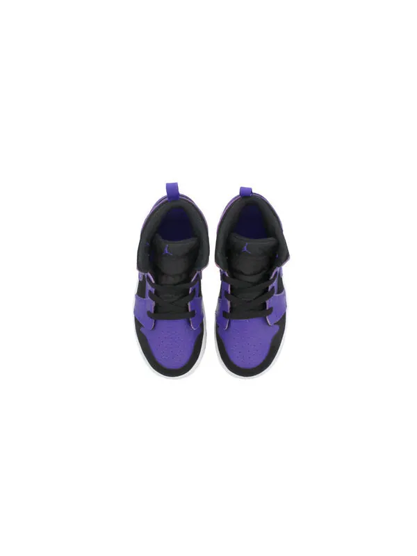 Кроссовки 1 средние Air Jordan — изображение 3 из 4, черный