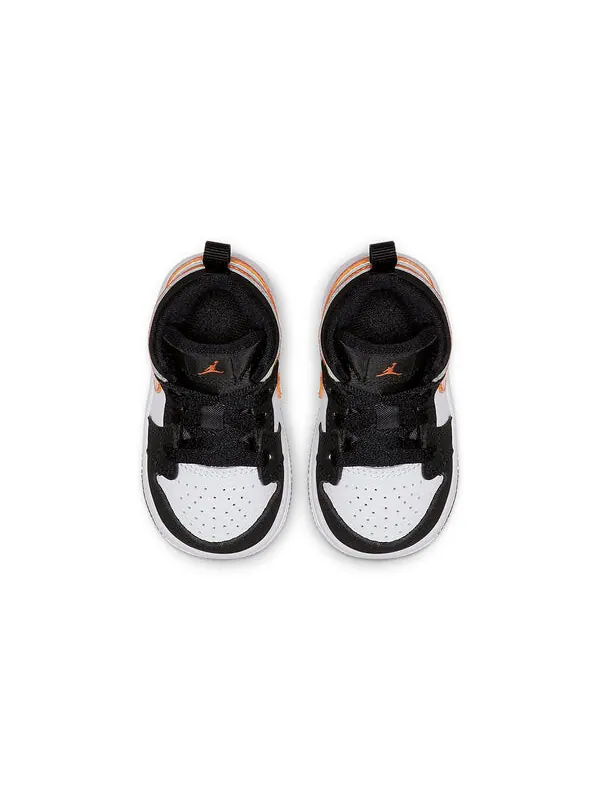Кроссовки 1 средние Air Jordan — изображение 3 из 4, черный/оранжевый
