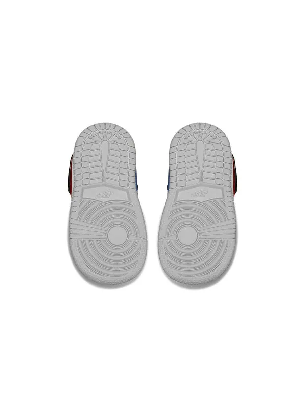 Кроссовки 1 средние Air Jordan — изображение 3 из 3, черный//белый/красный