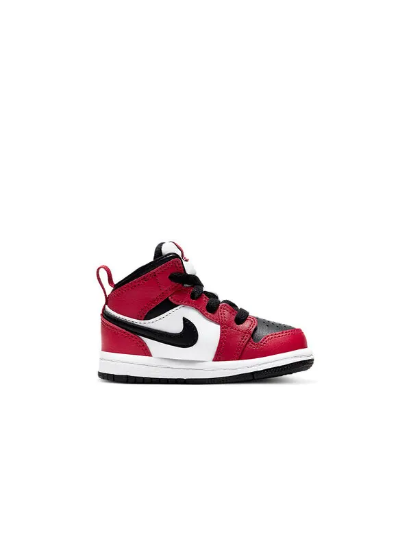 Кроссовки 1 средние Air Jordan — изображение 2 из 4, красный