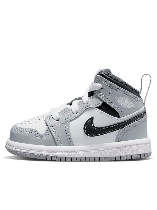Кроссовки 1 средние Air Jordan — изображение 1 из 4, серый/белый