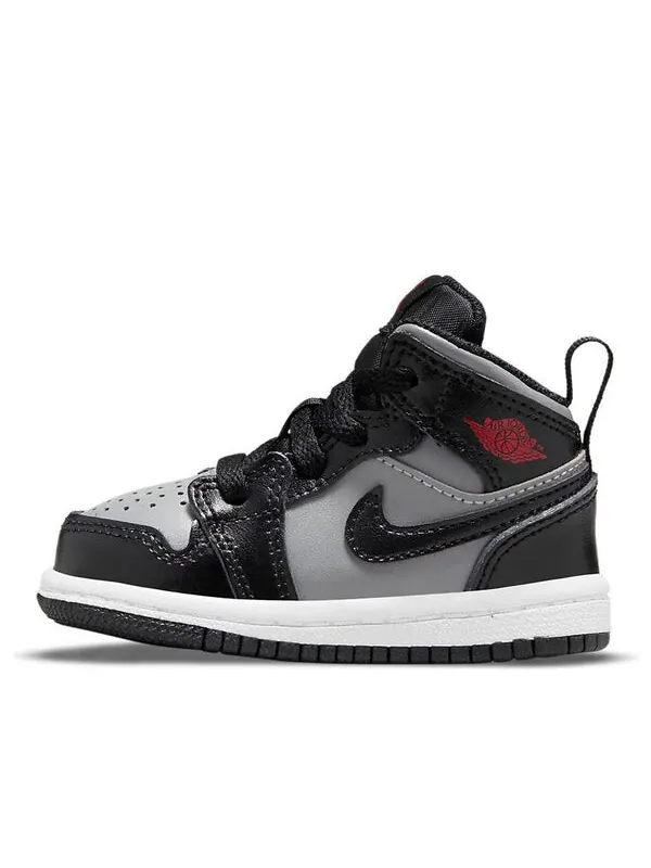 Кроссовки 1 средние Air Jordan — изображение 1 из 4, черный/серый