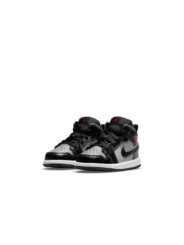 Кроссовки 1 средние Air Jordan — изображение 3 из 4, черный/серый