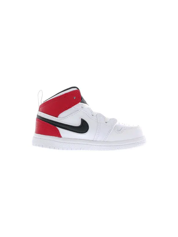 Кроссовки 1 средние Air Jordan — изображение 2 из 4, белый