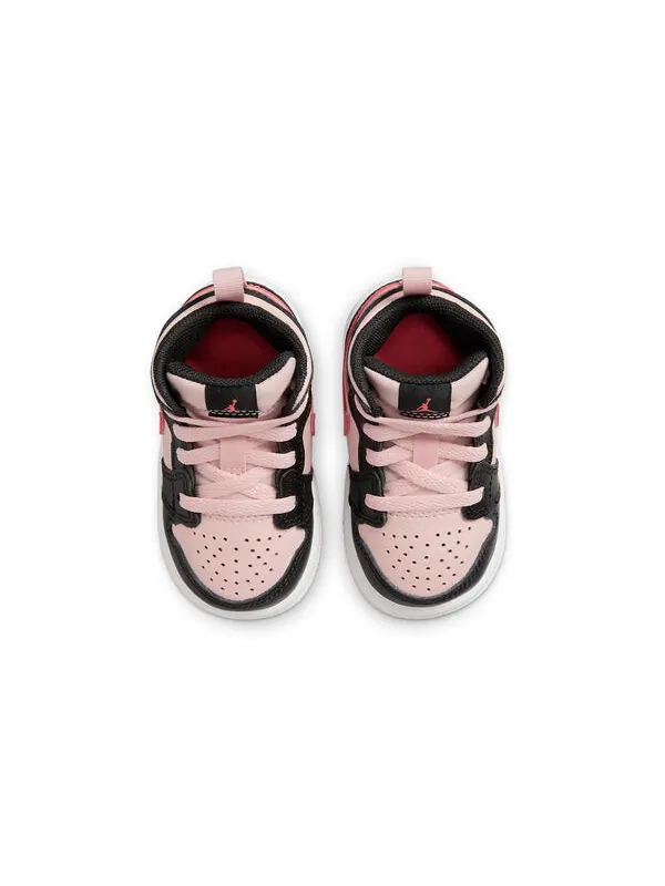 Кроссовки 1 средние Air Jordan — изображение 4 из 4, черный/розовый