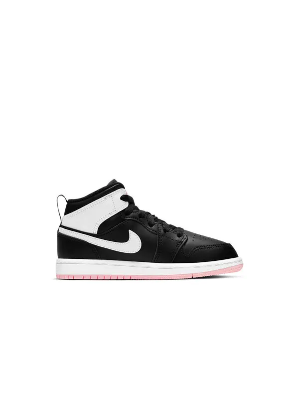Кроссовки 1 средние Air Jordan — изображение 2 из 4, черный/розовый