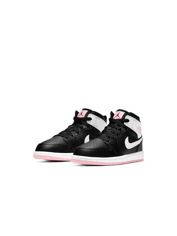 Кроссовки 1 средние Air Jordan — изображение 3 из 4, черный/розовый