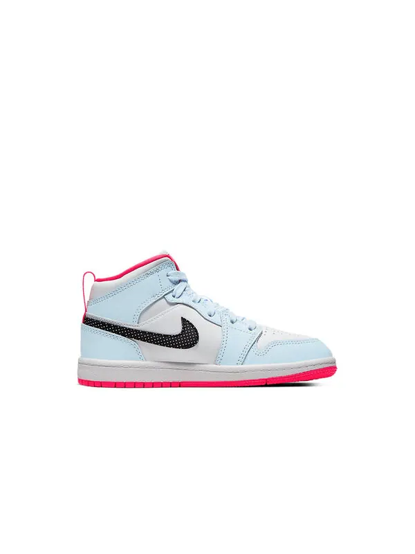 Кроссовки 1 средние Air Jordan — изображение 2 из 4, синий