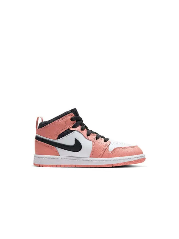 Кроссовки 1 средние Air Jordan — изображение 2 из 4, розовый
