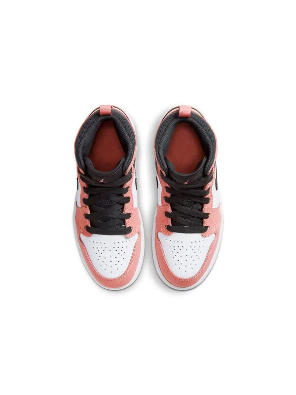 Кроссовки 1 средние Air Jordan — изображение 4 из 4, розовый