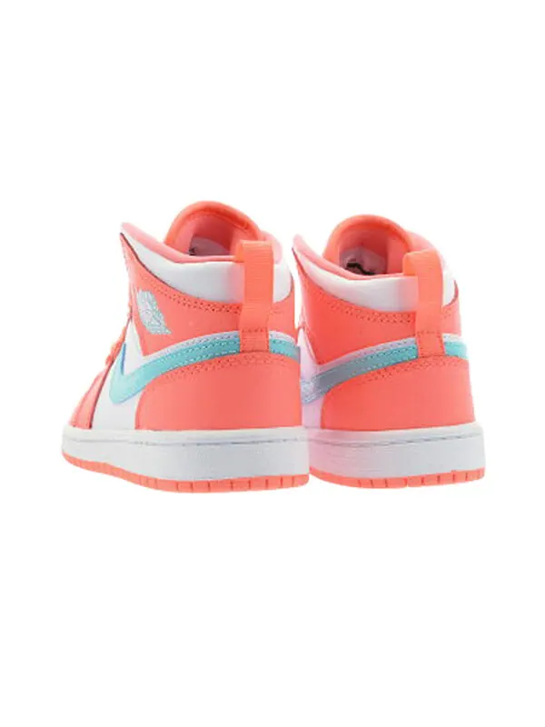Кроссовки 1 средние Air Jordan — изображение 4 из 4, синий/розовый
