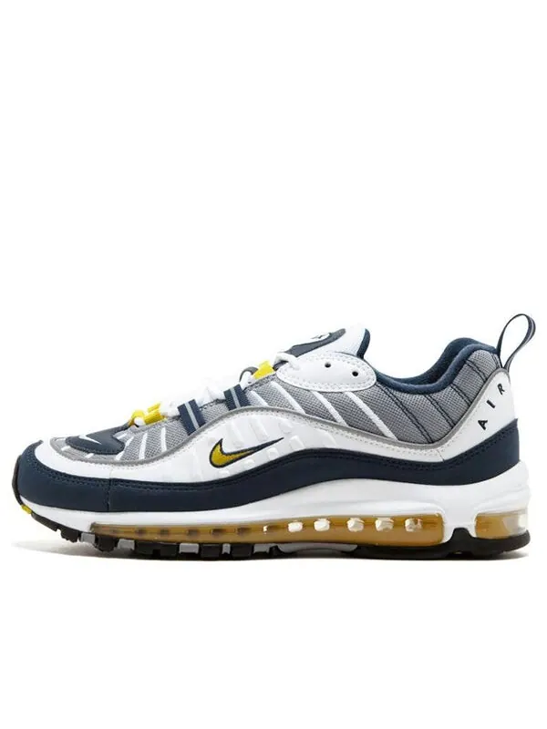 Кроссовки air max 98 Nike — изображение 1 из 4, синий/белый/желтый