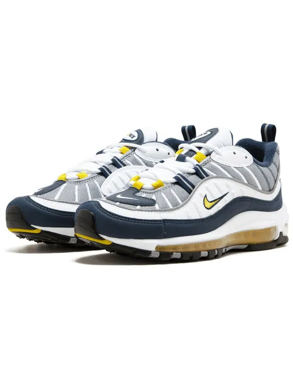 Кроссовки air max 98 Nike — изображение 2 из 4, синий/белый/желтый
