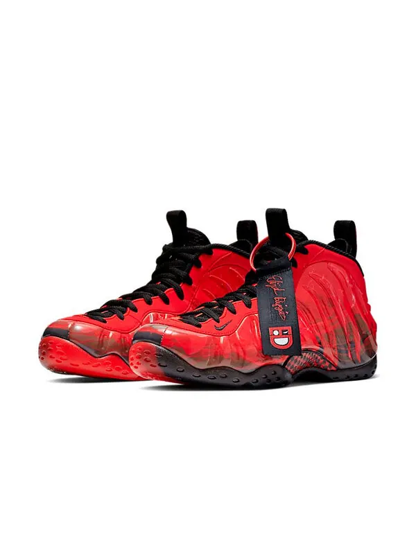 Кроссовки air foamposite one premium db Nike — изображение 2 из 4, красный/черный