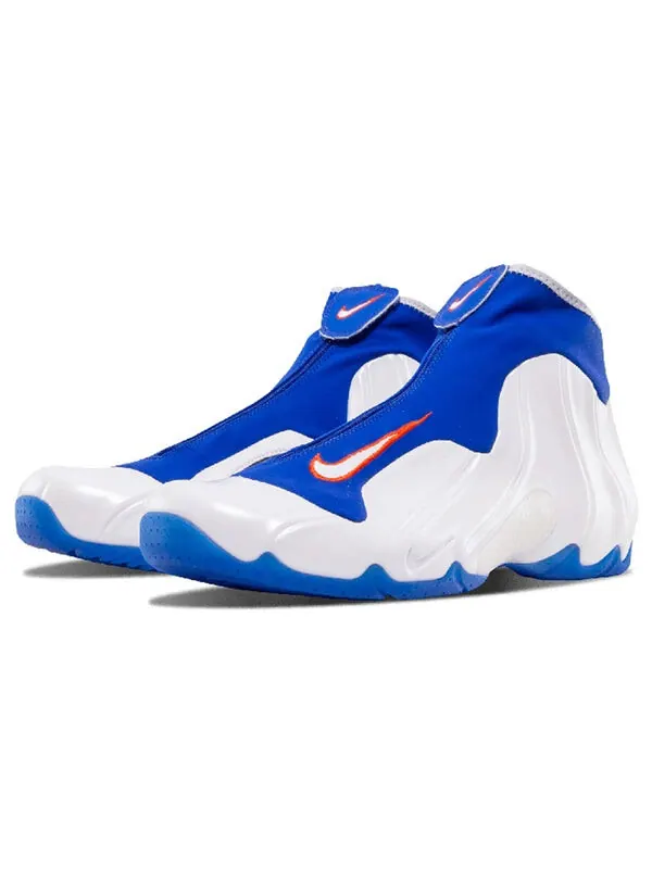 Кроссовки air flightposite 2014 Nike — изображение 2 из 4, белый/синий/оранжевый
