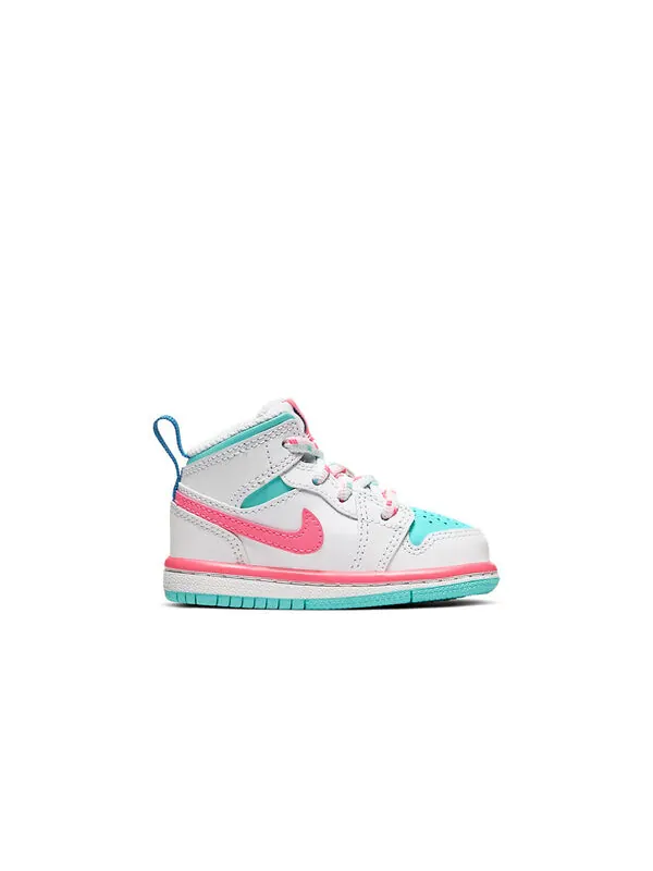Кроссовки 1 средние Air Jordan — изображение 2 из 4, синий