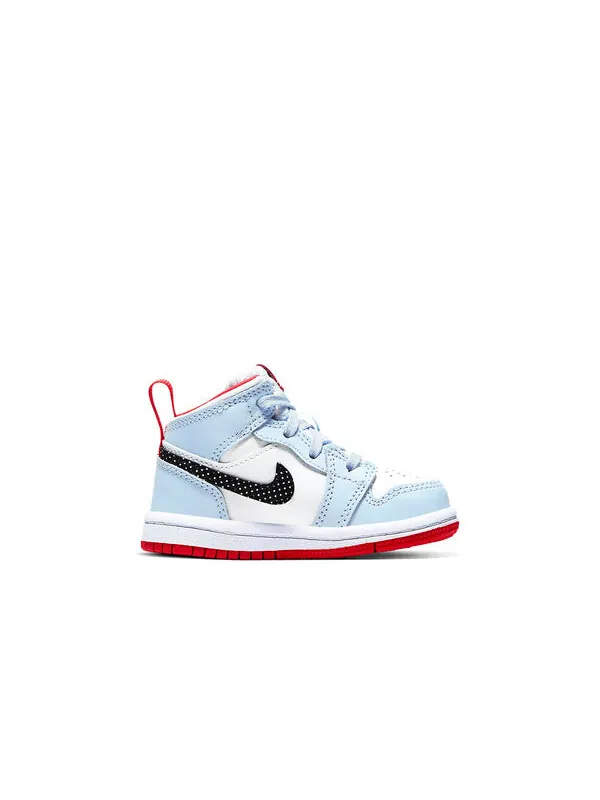 Кроссовки 1 средние Air Jordan — изображение 2 из 4, синий