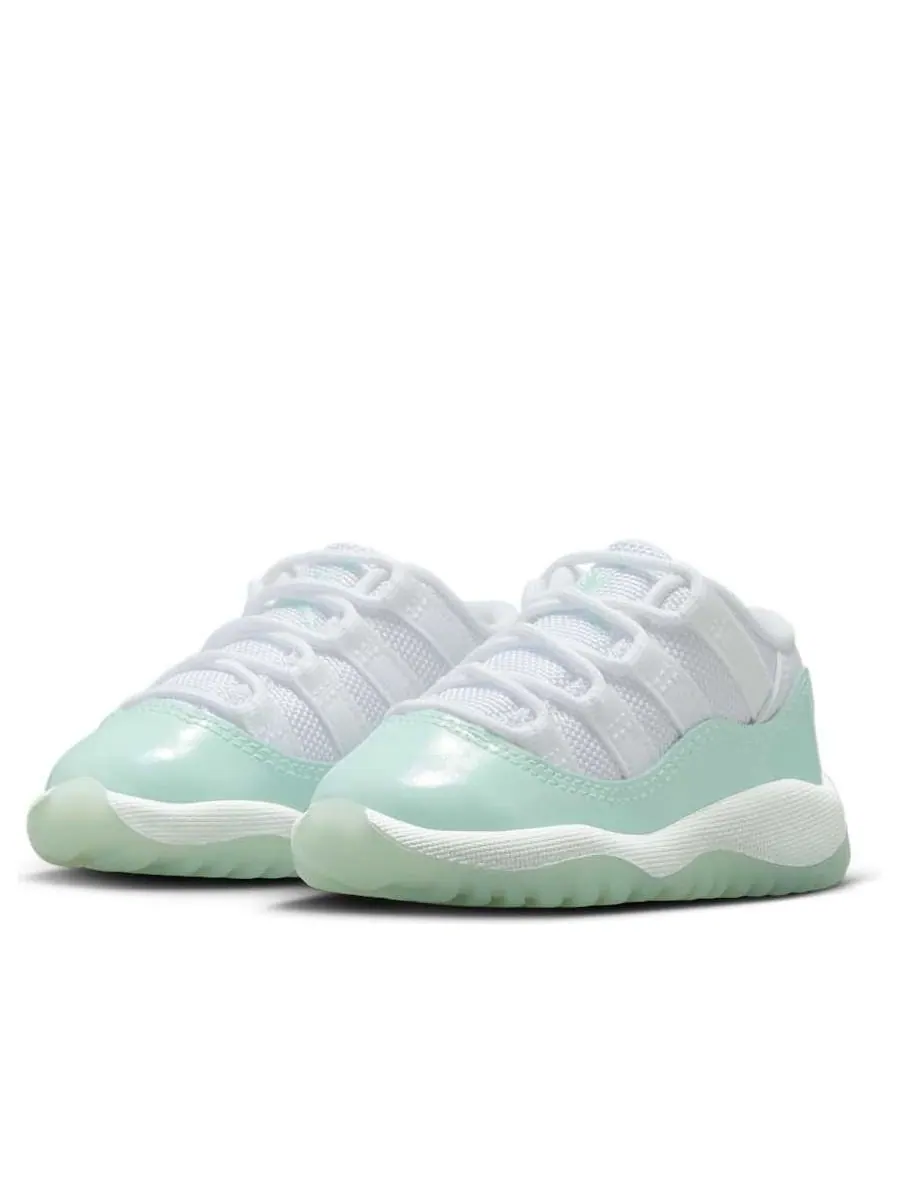 Кроссовки (TD) Air Jordan 11 Retro Low 'Igloo' — изображение 3 из 6, белый