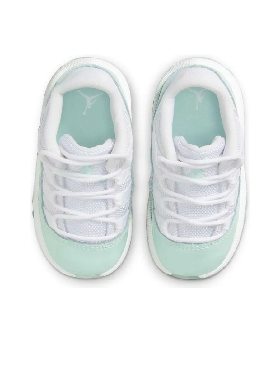 Кроссовки (TD) Air Jordan 11 Retro Low 'Igloo' — изображение 4 из 6, белый