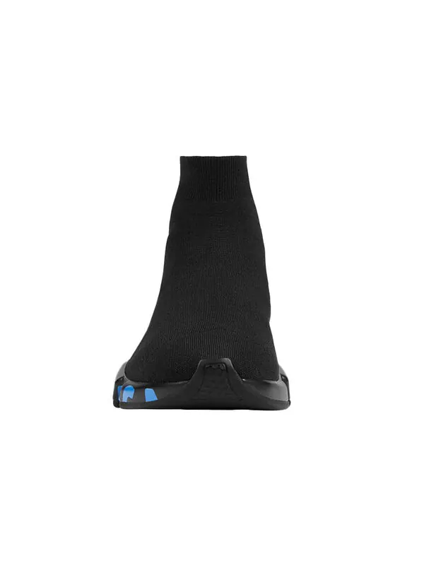 Кроссовки speed sports shoes black/blue Balenciaga — изображение 4 из 4, черный/синий