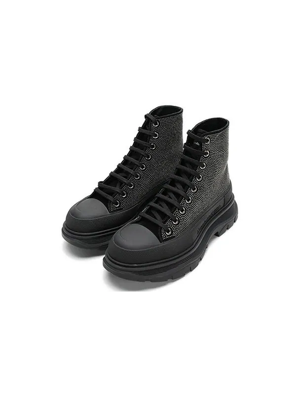 Кроссовки casual boots 'black' Alexander Mcqueen — изображение 3 из 4, черный