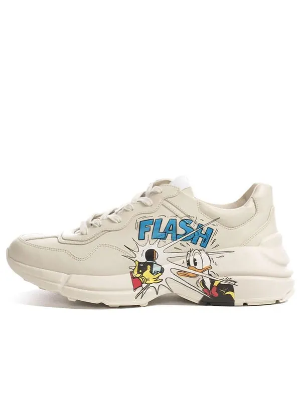 Кроссовки disney x rhyton Gucci — изображение 1 из 4, белый