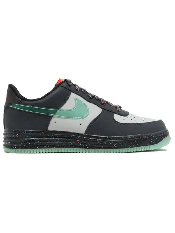 Кроссовки lunar force 1 low qs Nike — изображение 2 из 3, серый/серый/черный