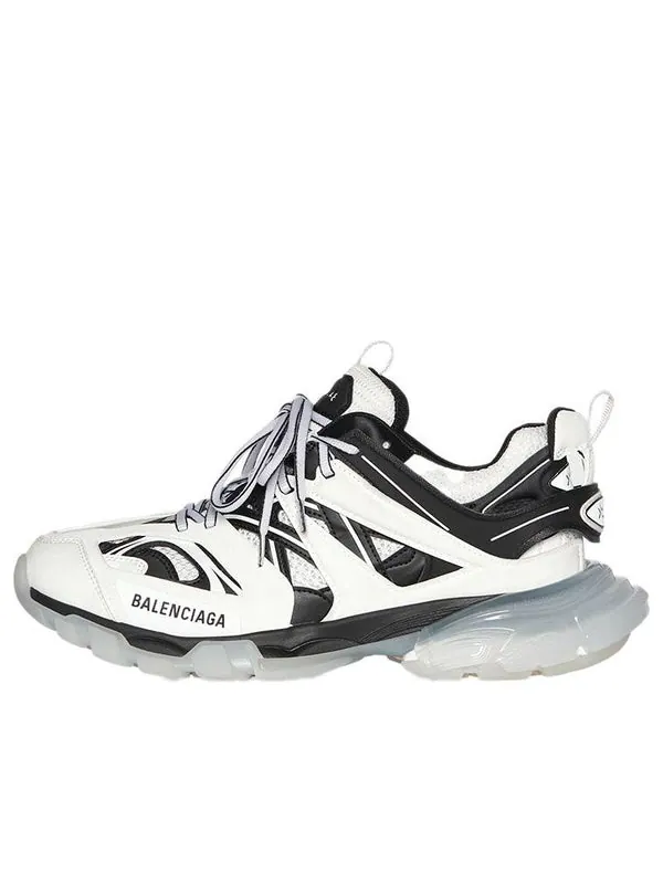 Кроссовки track sneaker 'clear sole - white black' Balenciaga — изображение 1 из 4, белый/черный
