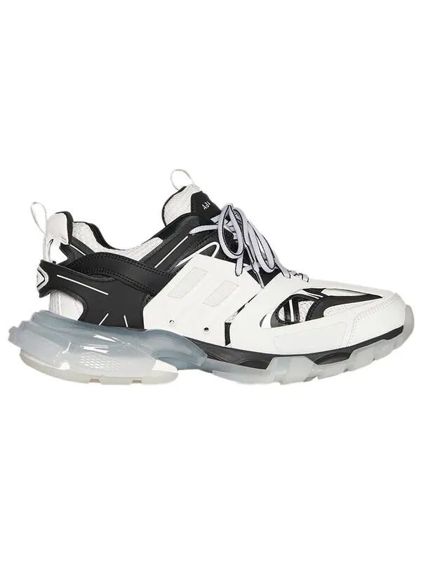 Кроссовки track sneaker 'clear sole - white black' Balenciaga — изображение 2 из 4, белый/черный