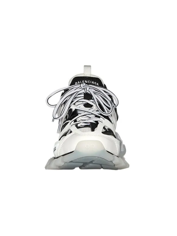Кроссовки track sneaker 'clear sole - white black' Balenciaga — изображение 3 из 4, белый/черный
