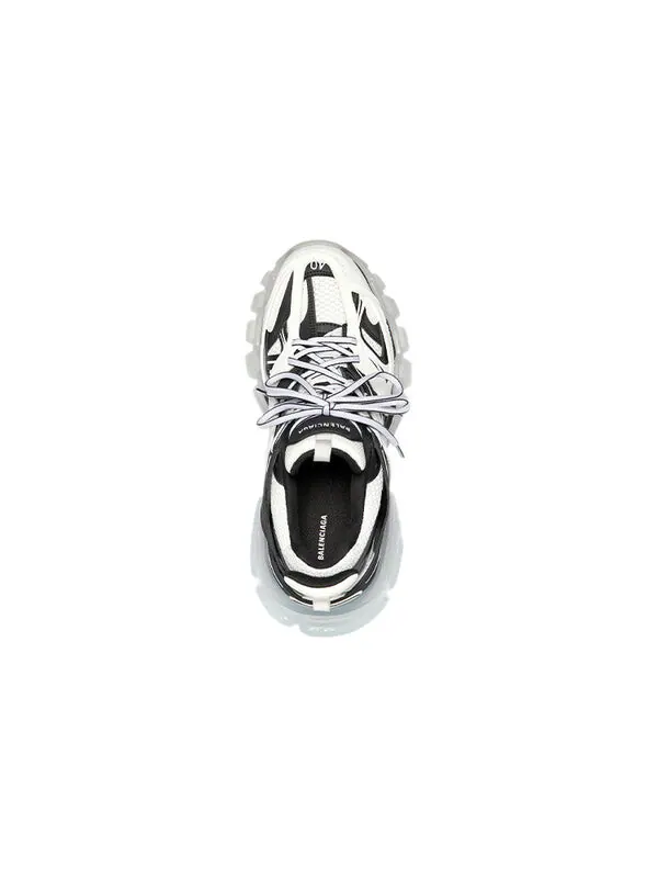 Кроссовки track sneaker 'clear sole - white black' Balenciaga — изображение 4 из 4, белый/черный
