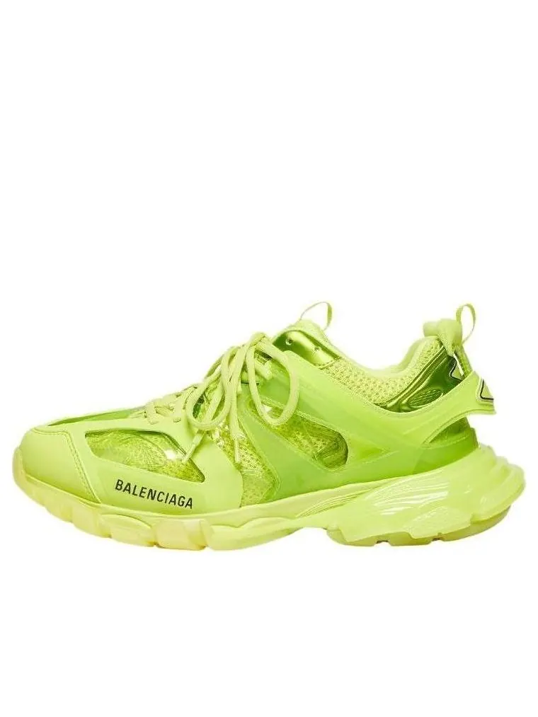 Кроссовки Balenciaga Track 'Clear Sole Yellow' — изображение 1 из 6, прозрачный