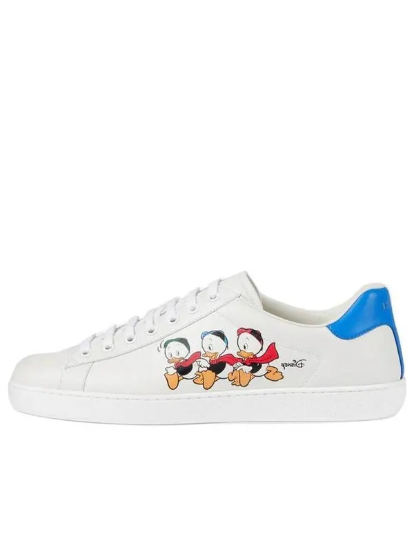 Кроссовки disney x ace 'white' Gucci — изображение 1 из 4, белый/белый/синий