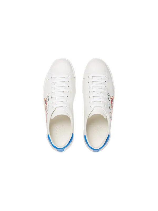 Кроссовки disney x ace 'white' Gucci — изображение 3 из 4, белый/белый/синий