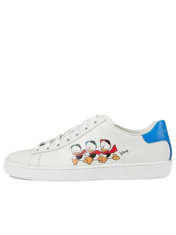 Кроссовки disney x ace 'white blue' Gucci — изображение 1 из 4, белый/синий