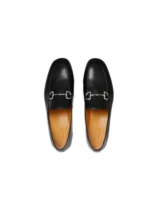 Кроссовки horsebit loafers 'black silver' Gucci — изображение 3 из 4, черный/серебристый
