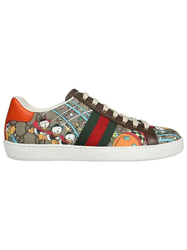 Кроссовки disney x ace 'multi' Gucci — изображение 2 из 4, мульти