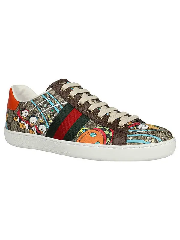 Кроссовки disney x ace 'multi' Gucci — изображение 3 из 4, мульти