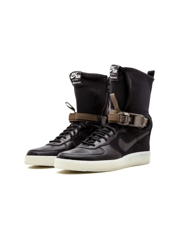 Кроссовки аббревиатура x lab air force downtown 1 hi sp Nike — изображение 2 из 4, черный/яркий-черный