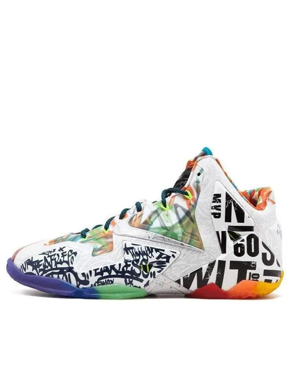 Кроссовки lebron 11 premium 'what the lebron' Nike — изображение 1 из 4, черный/серебристый