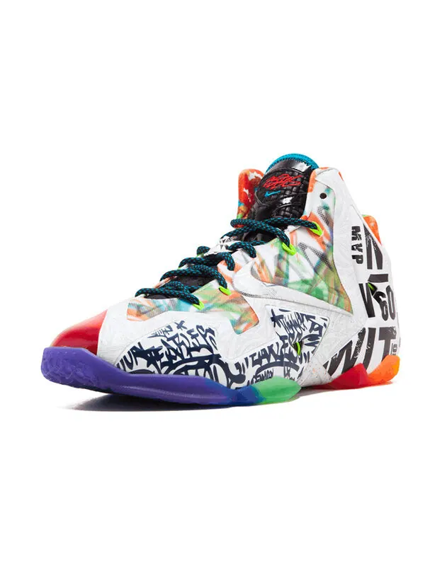 Кроссовки lebron 11 premium 'what the lebron' Nike — изображение 3 из 4, черный/серебристый